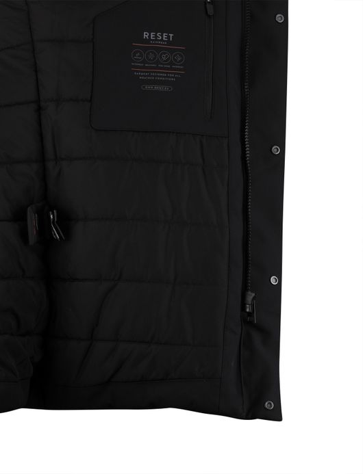 Reset Charleston winterjas zwart