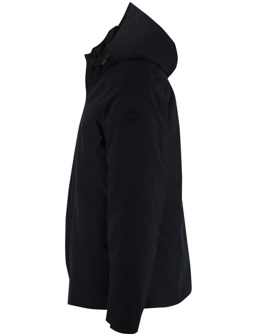 Reset winterjas effen navy normale fit