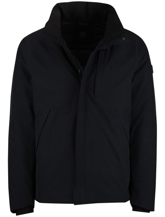 Reset winterjas effen navy normale fit