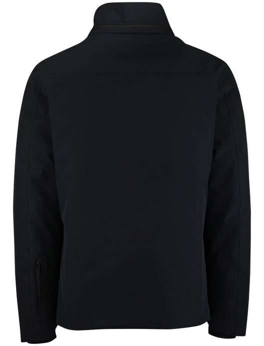 Reset winterjas effen navy normale fit