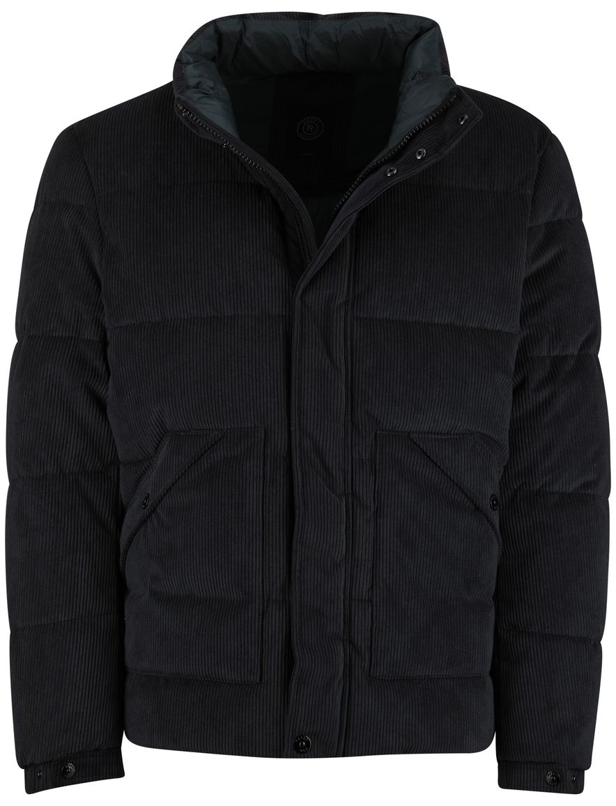 Reset winterjas obsidian Mattson met afneembare capuchon effen