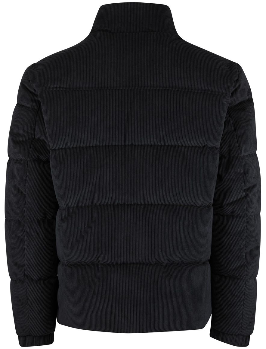 Reset winterjas obsidian Mattson met afneembare capuchon effen