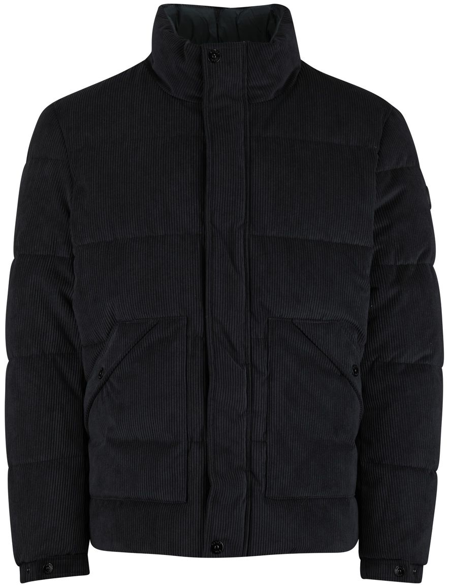 Reset winterjas obsidian Mattson met afneembare capuchon effen