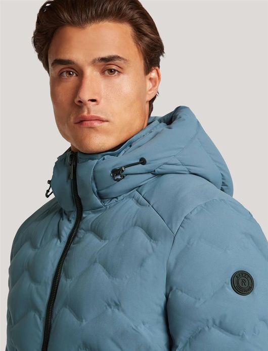 winterjas blauw Reset