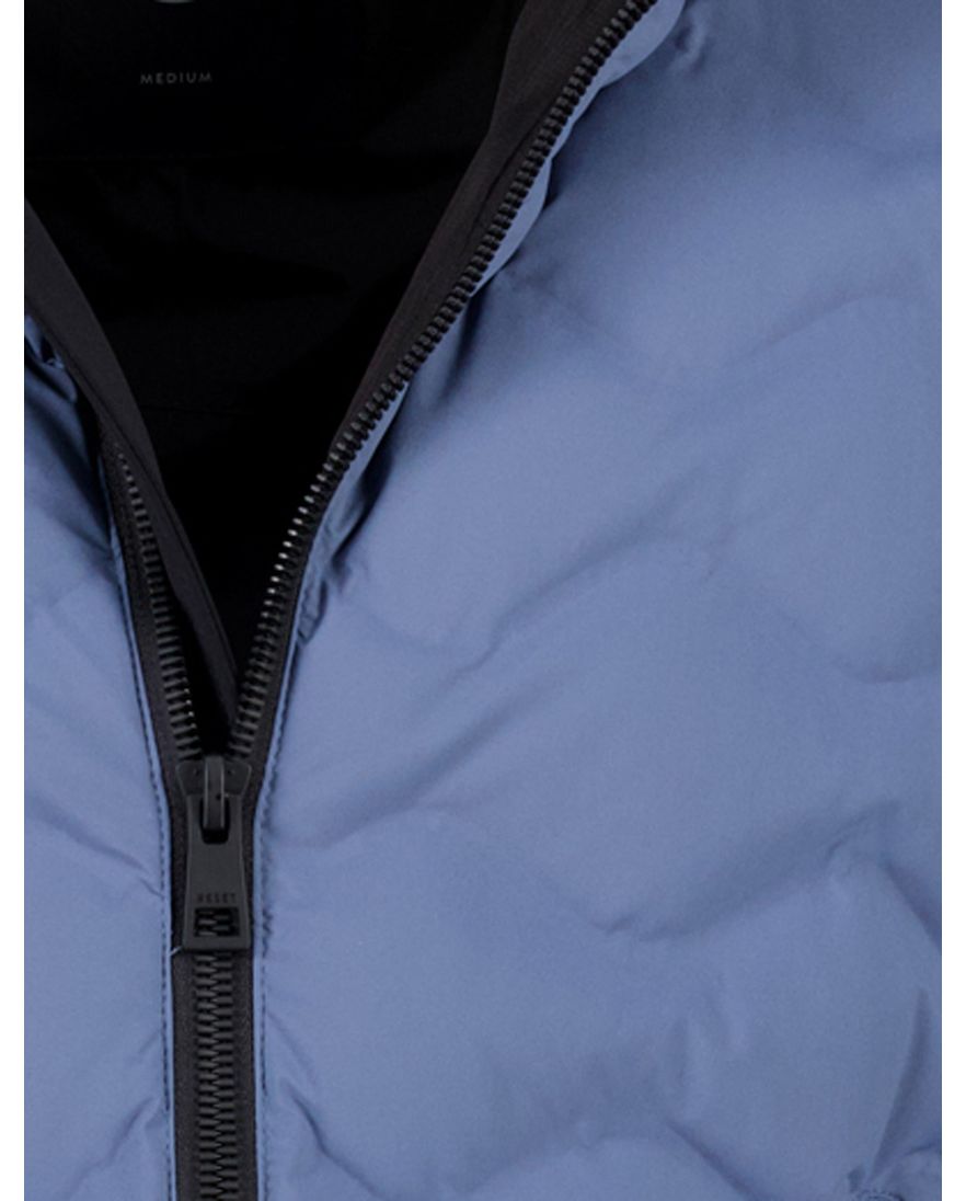 Reset Montana gewatteerde winterjas blauw