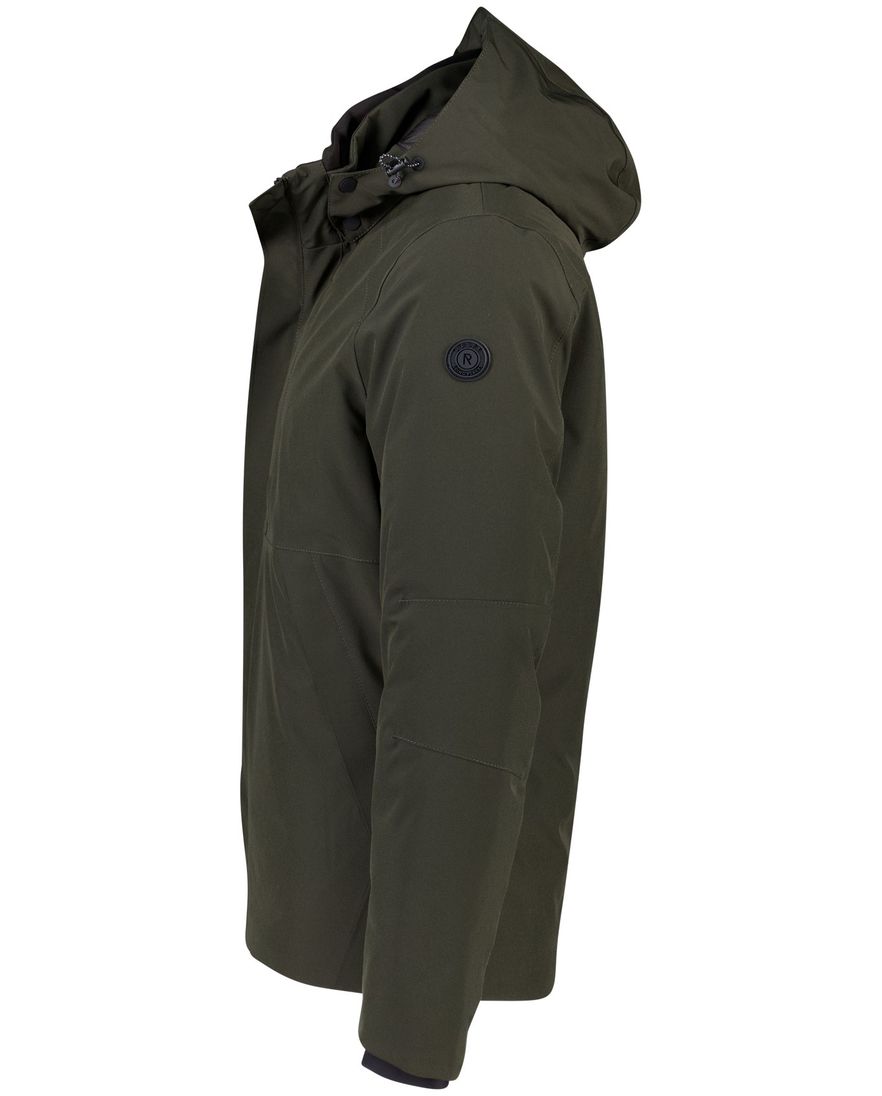 Reset Stratford winterjas groen met borstzak