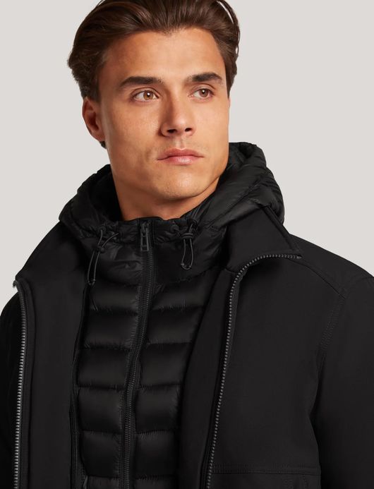 winterjas zwart Reset Holmberg