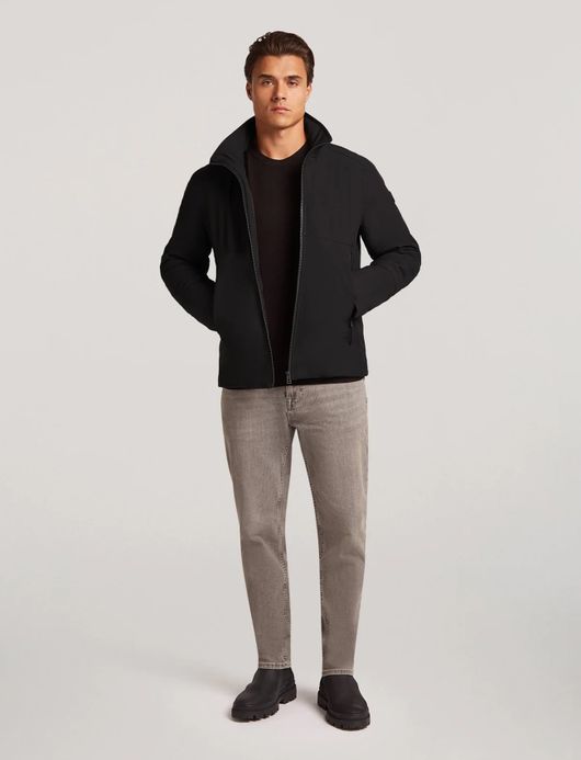 winterjas zwart Reset Holmberg