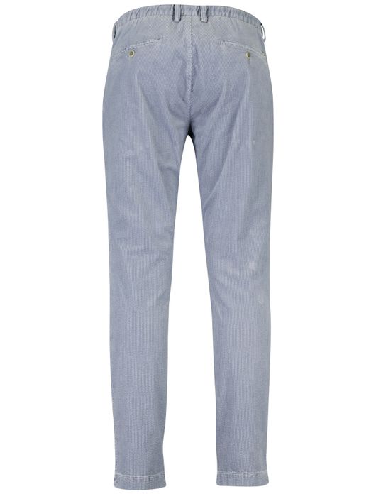 Alberto Jump slim fit pantalon lichtblauw