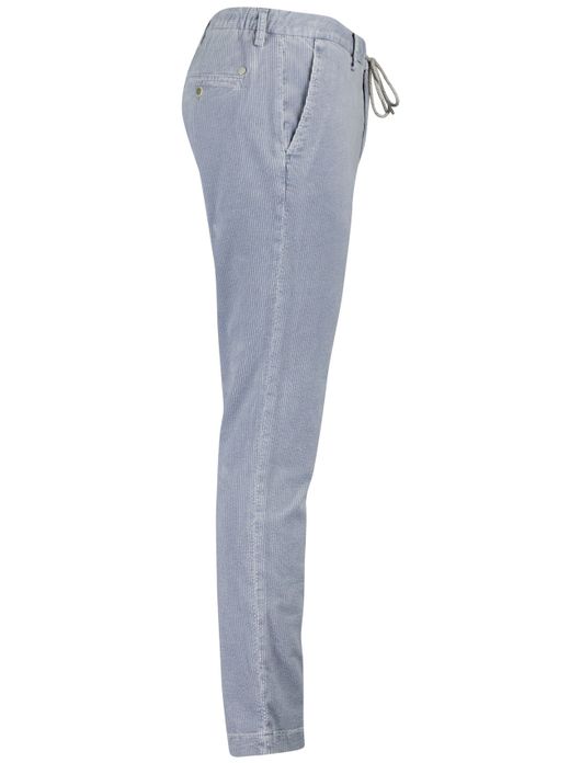 Alberto Jump slim fit pantalon lichtblauw