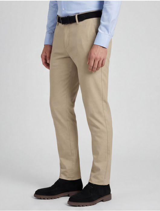 Pantalon chino beige Alberto Rob