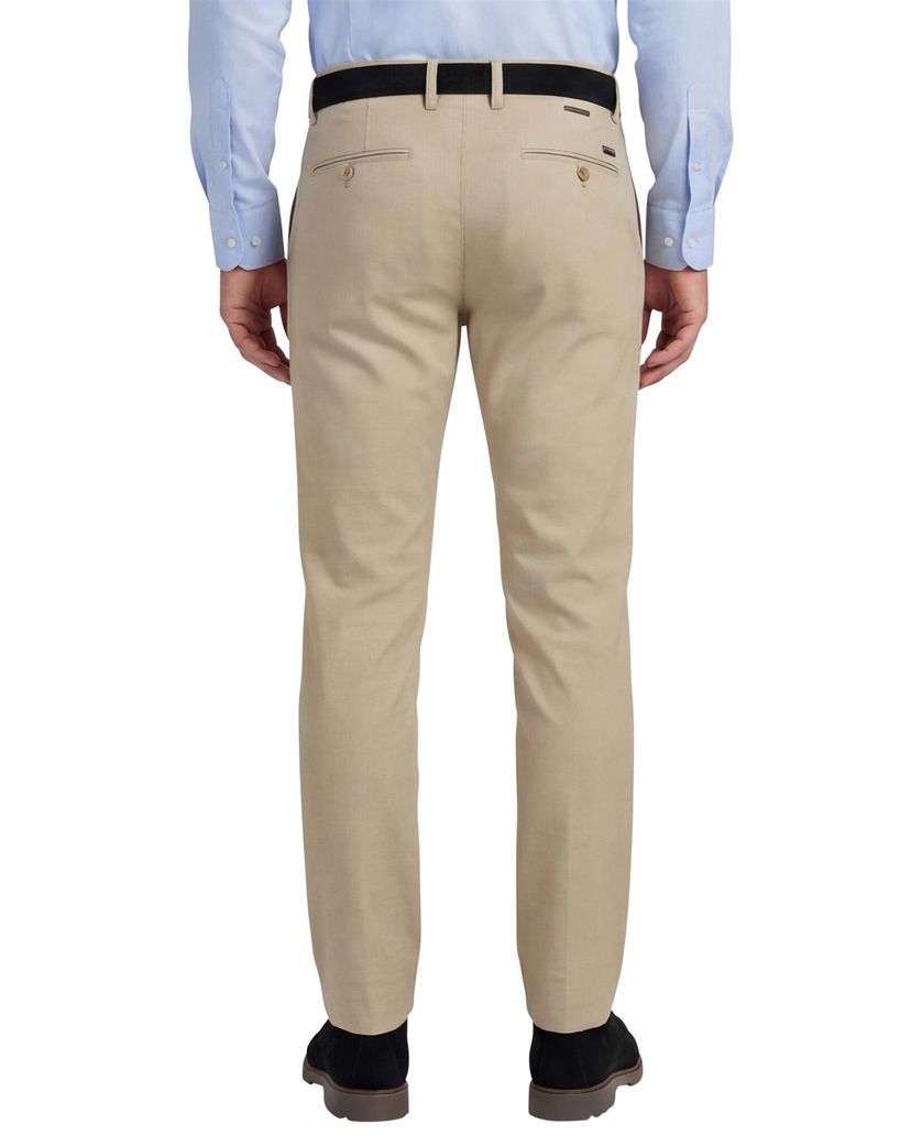 Pantalon chino Alberto Rob beige slim fit