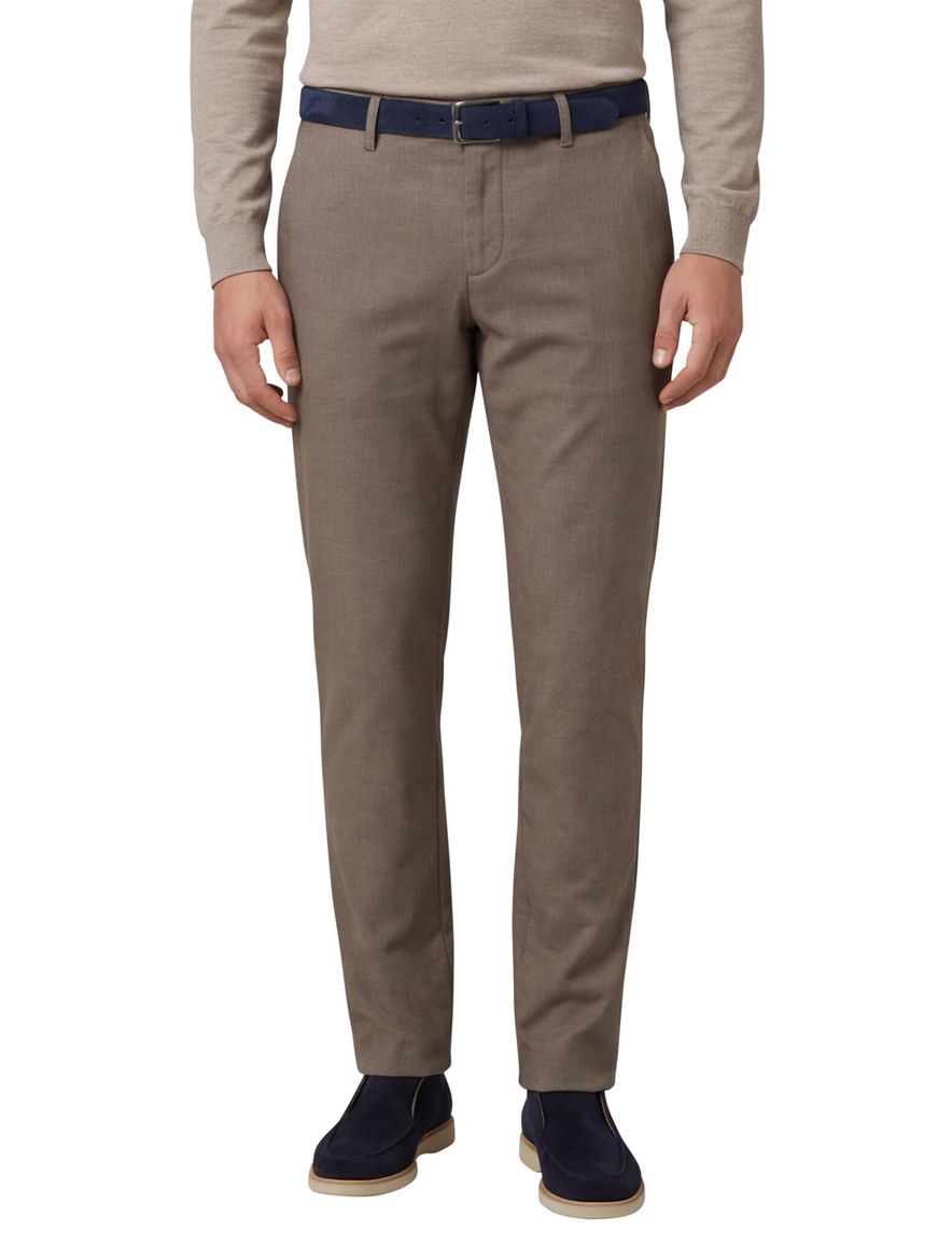 Alberto pantalon chino bruin