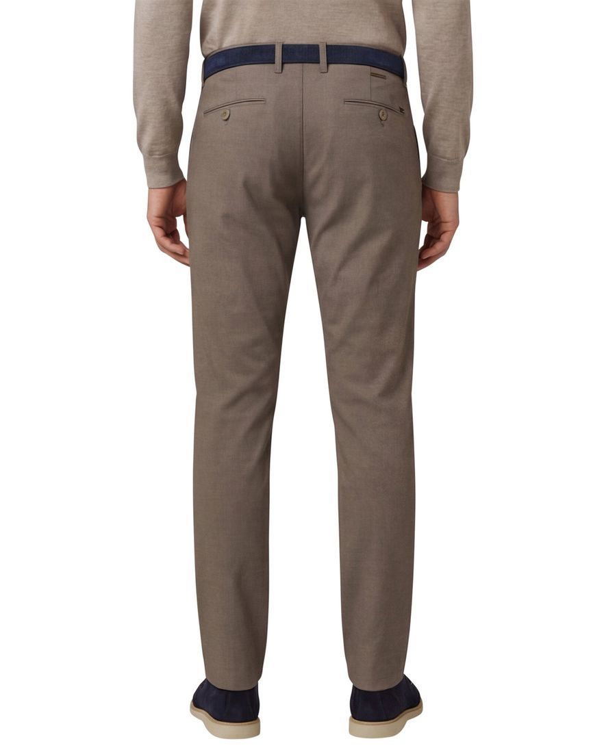 Alberto pantalon chino bruin