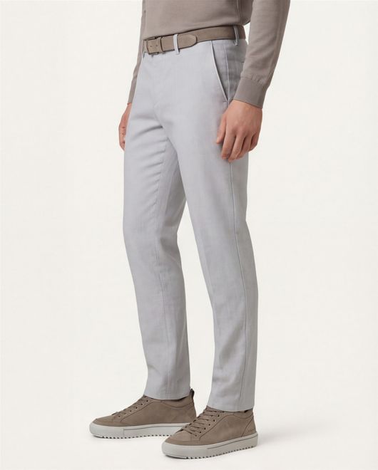 Pantalon chino grijs Alberto Rob
