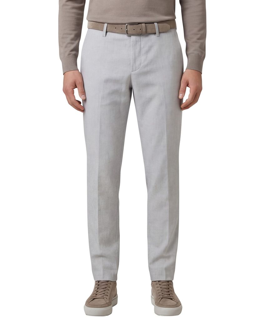 Pantalon chino Alberto Rob grijs slim fit
