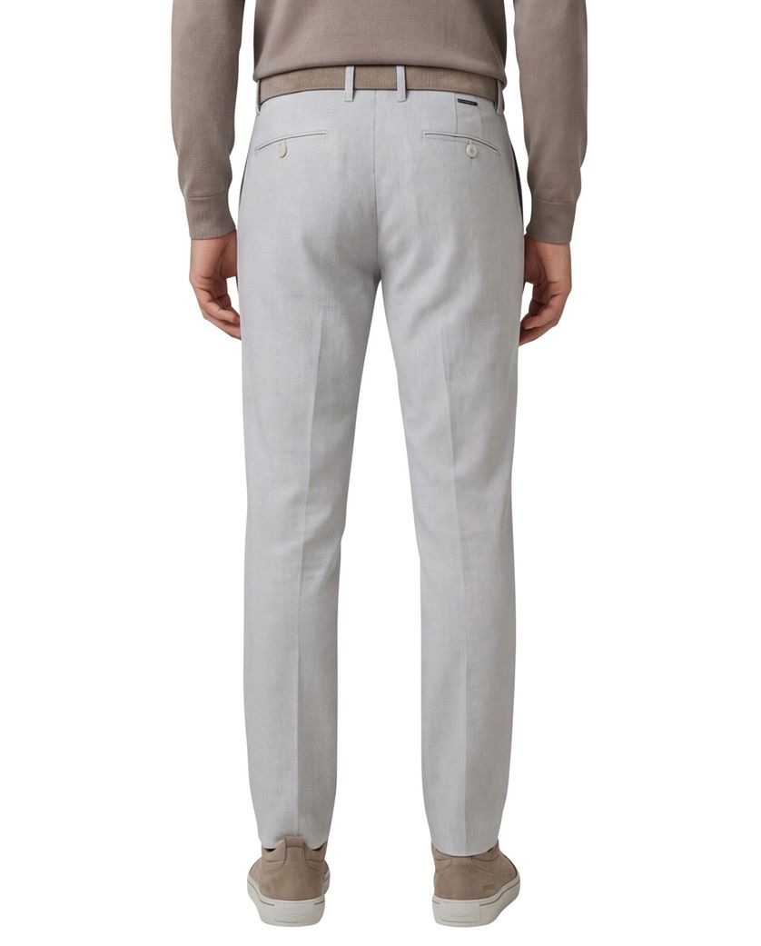 Pantalon chino Alberto Rob grijs slim fit