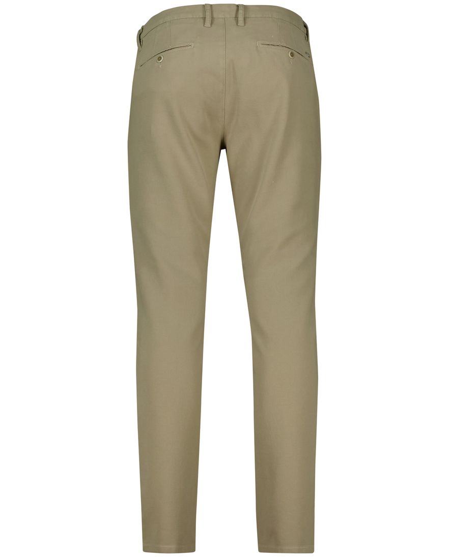 Alberto slim fit pantalon katoen beige