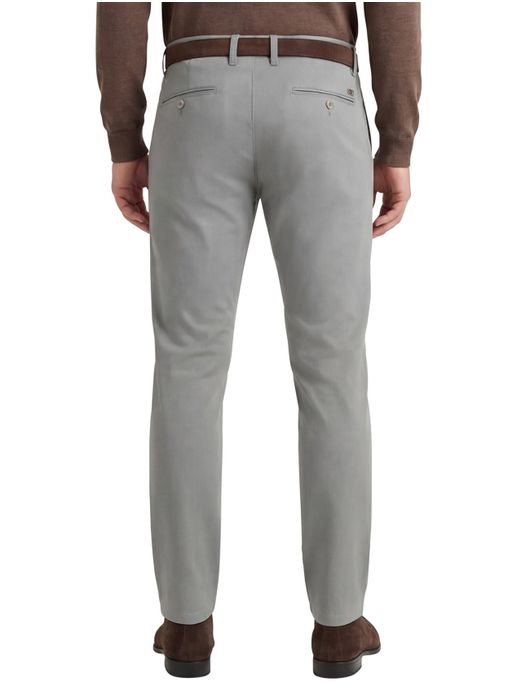 katoenen broek grijs Alberto Rob