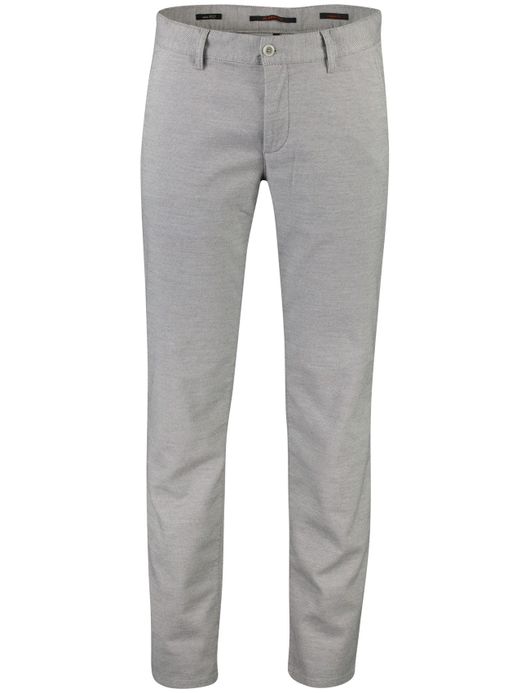 Alberto Lou regular fit pantalon grijs
