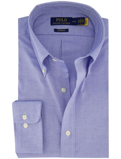 Polo Ralph Lauren Polo Ralph Lauren Custom Fit business overhemd blauw button down boord