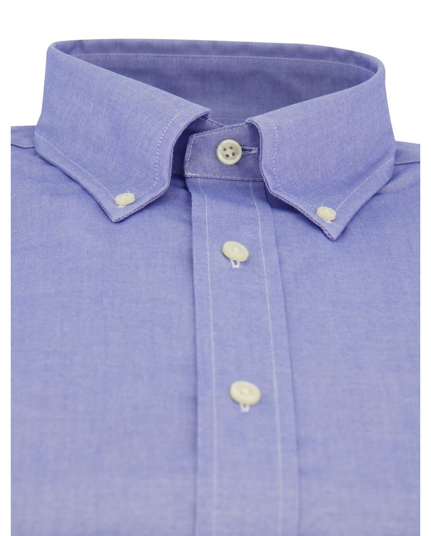 Polo Ralph Lauren Custom Fit business overhemd blauw button down boord