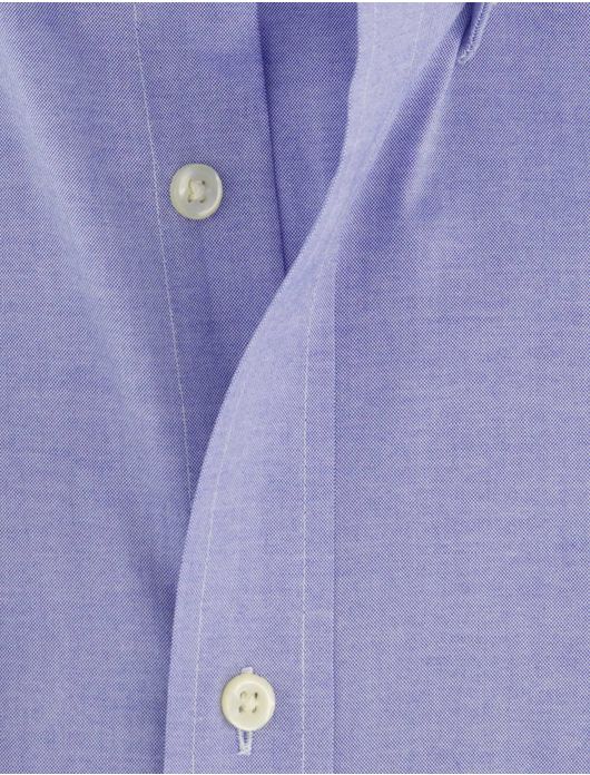 business overhemd blauw Polo Ralph Lauren Custom Fit