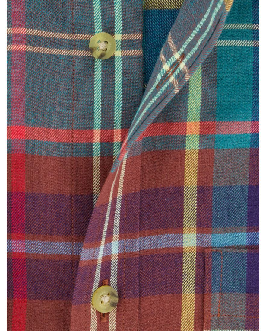 Viyella katoenen overhemd multicolor