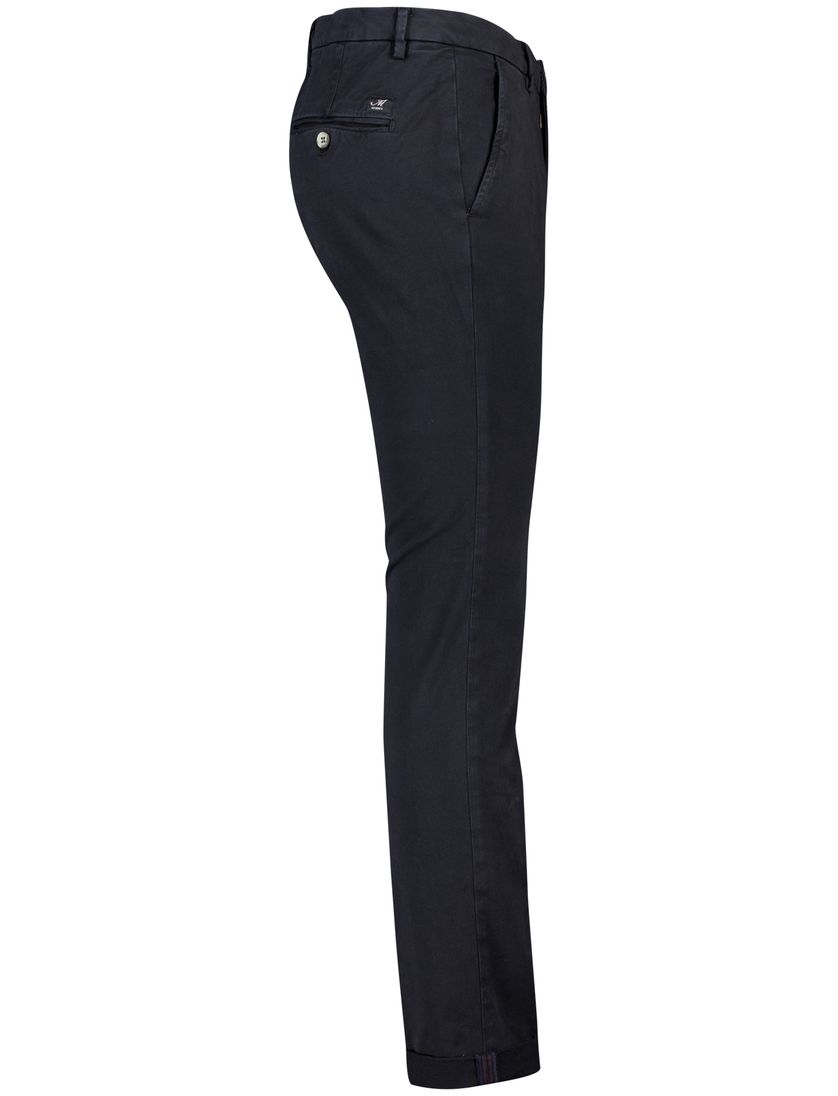 Pantalon chino Mason's grijs Torino effen