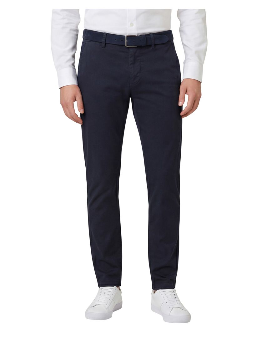 Pantalon chino Mason's grijs Torino effen