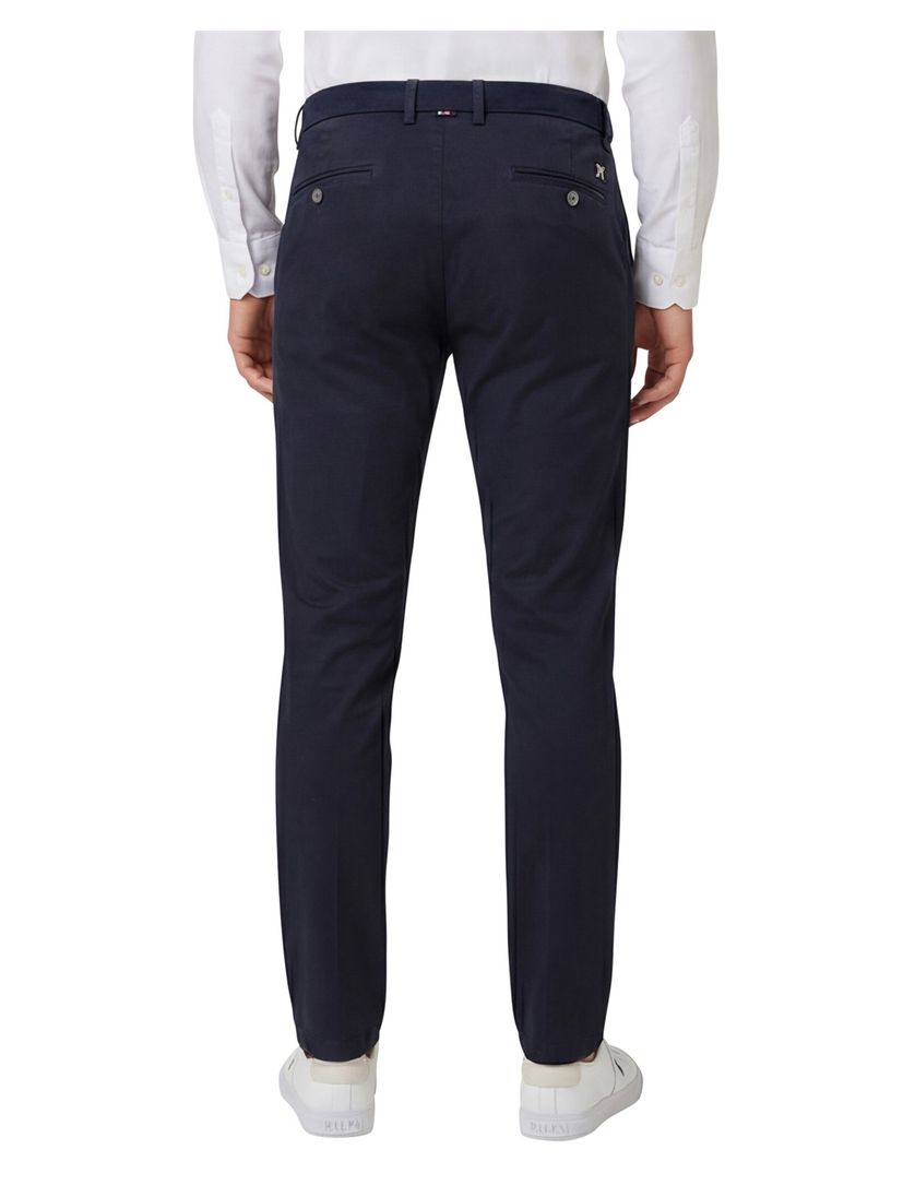 Pantalon chino Mason's grijs Torino effen
