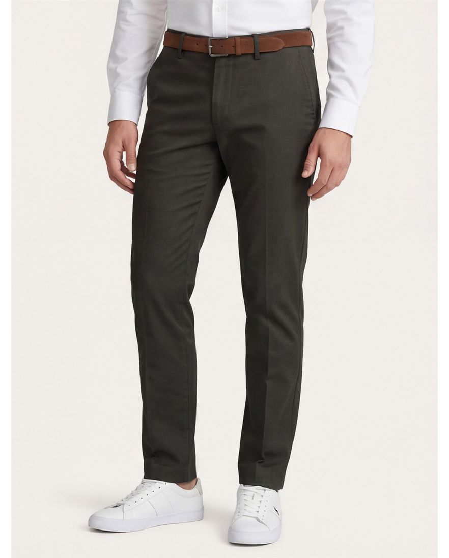 Mason's Torinostyle Pantalon chino groen katoen