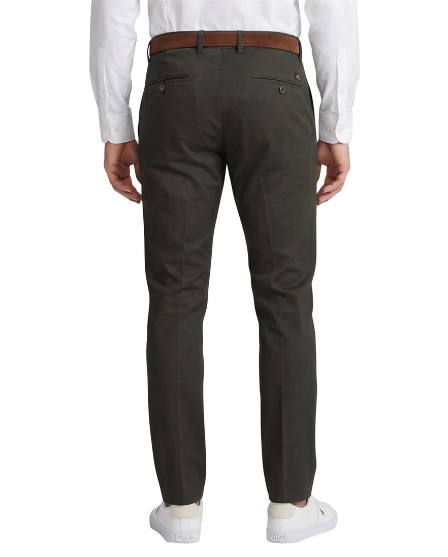 Mason's Torinostyle Pantalon chino groen katoen