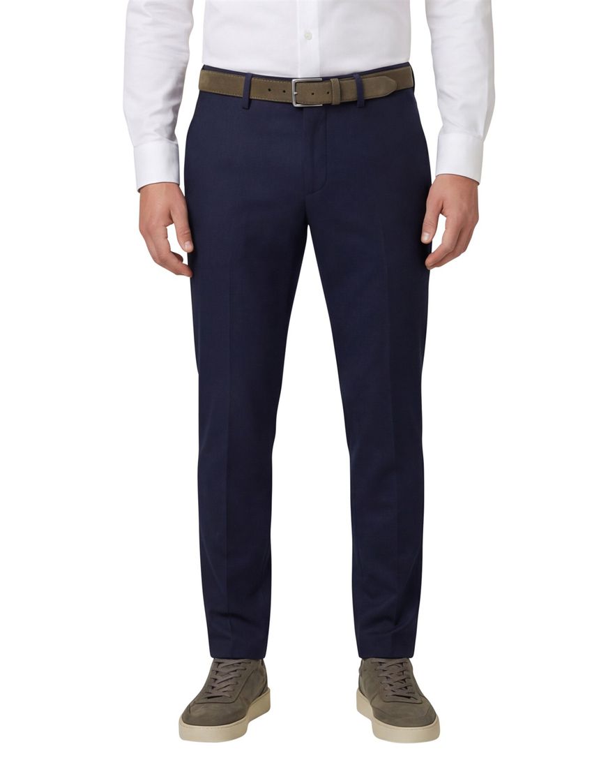 Mason's torino jog chino donkerblauw wol