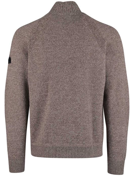 Peuterey vest effen beige normale fit wol