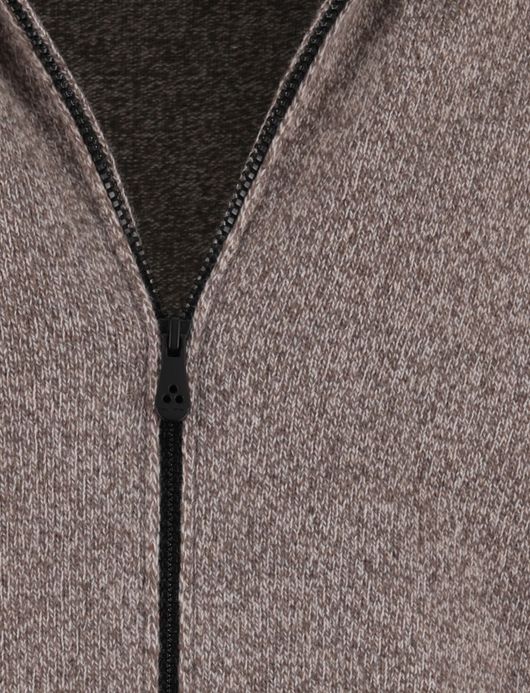 Peuterey vest effen beige normale fit wol