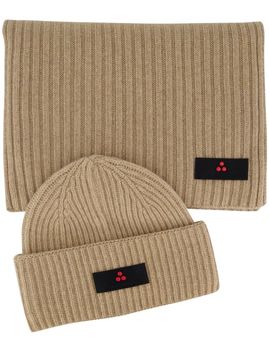 Peuterey muts beige kasmjier