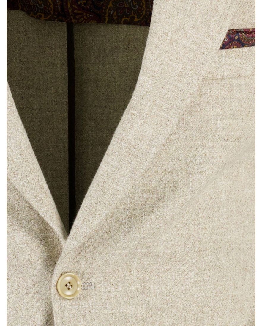 Carl Gross Fabian colbert beige effen normale fit