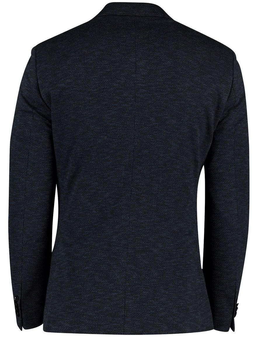 katoenen Carl Gross Faith colbert donkerblauw normale fit