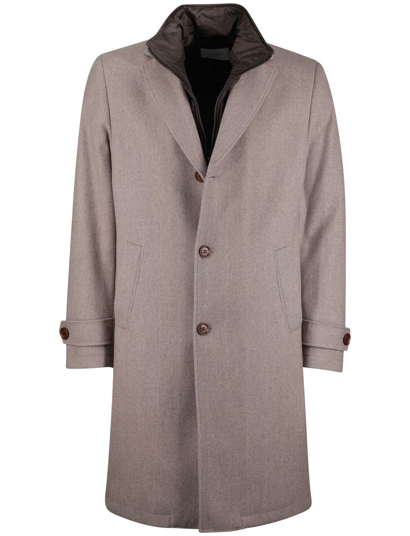 Beige winter manteljas Carl Gross