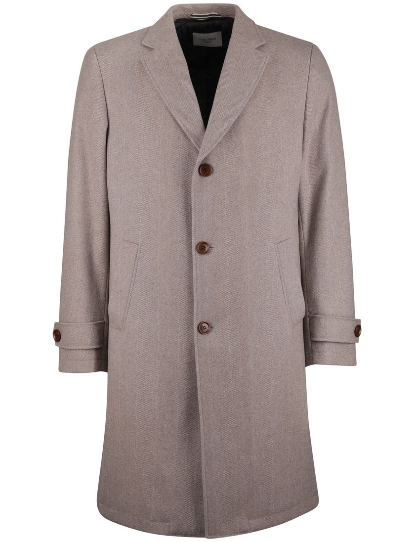 Beige winter manteljas Carl Gross
