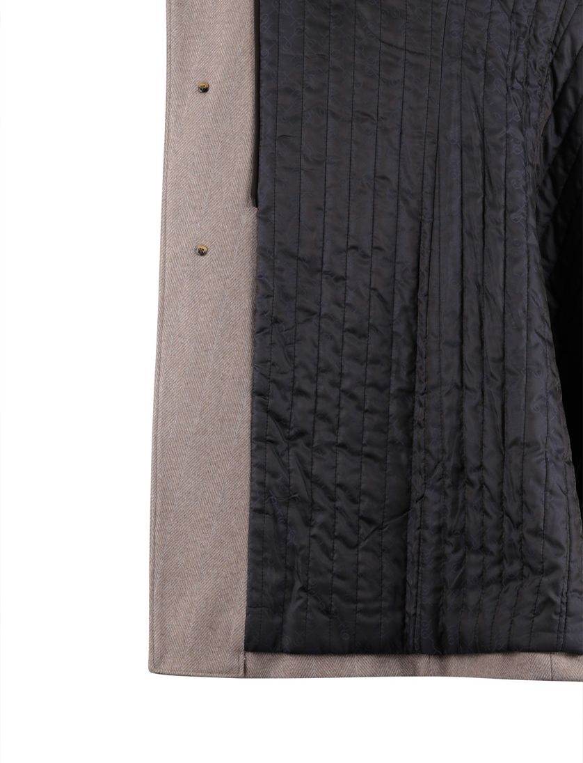 Beige winter manteljas Carl Gross