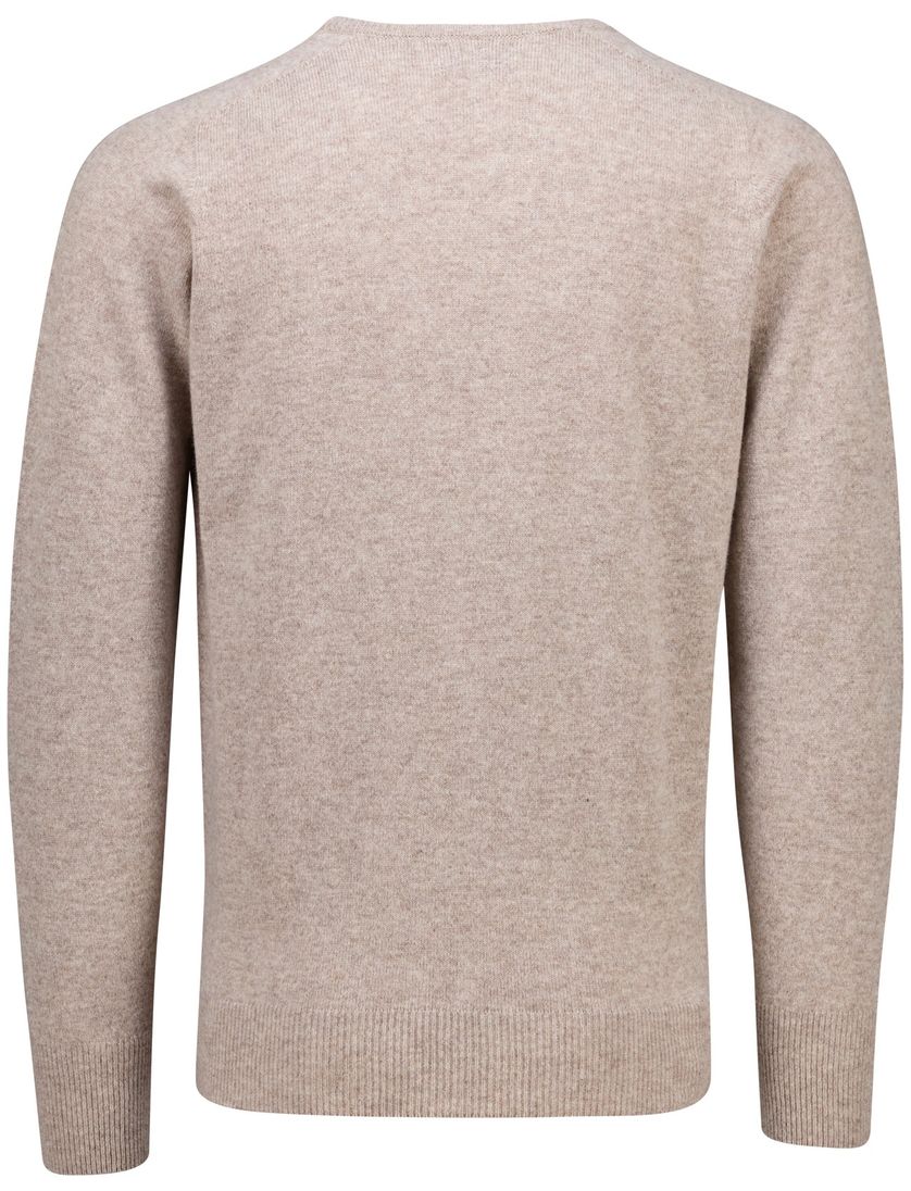 William Lockie trui wol beige
