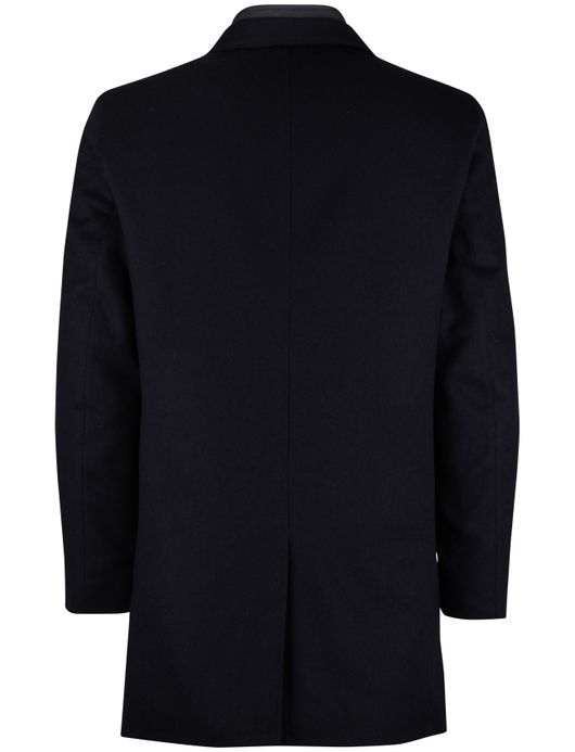 Portofino manteljas normale fit donkerblauw