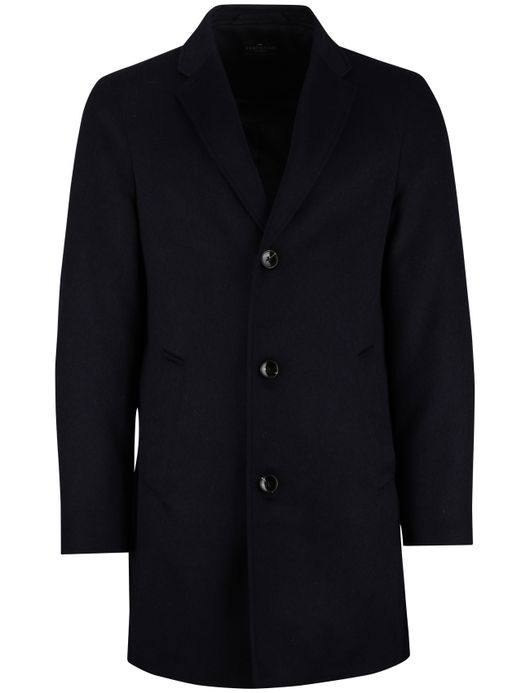 Portofino manteljas normale fit donkerblauw