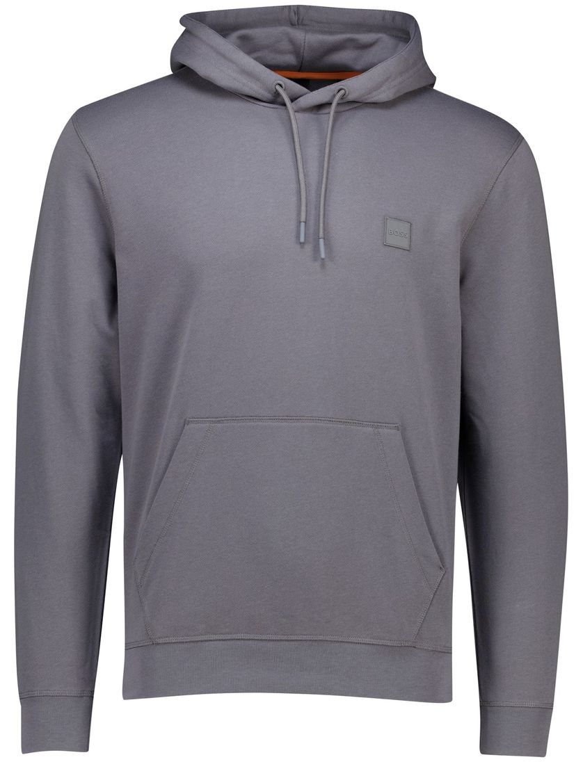 Boss Orange Wetalk hoodie grijs