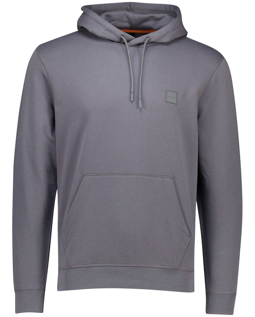 Boss Orange Wetalk hoodie grijs