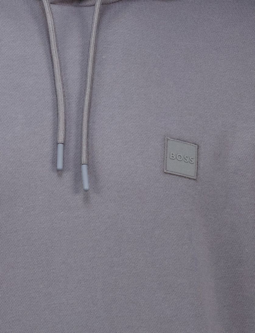 Boss Orange Wetalk hoodie grijs