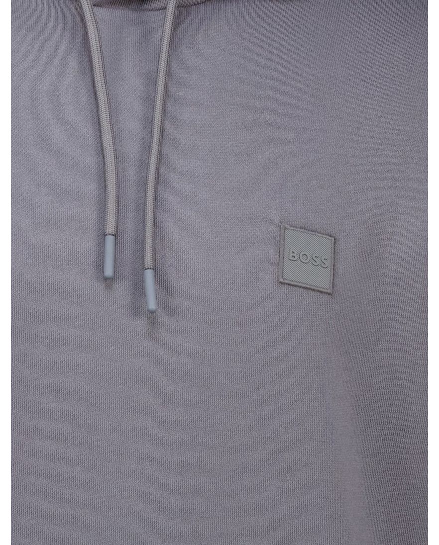 Boss Orange Wetalk hoodie grijs