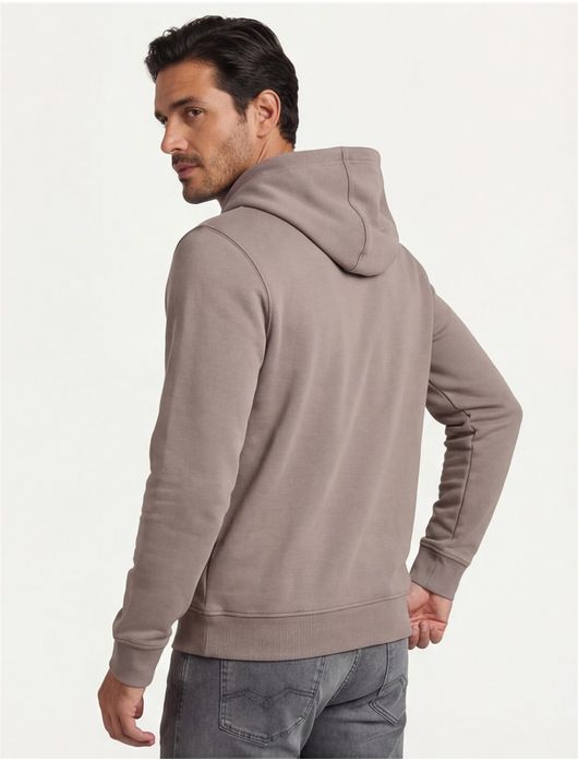 Boss Orange Wetalk hoodie capuchon bruin